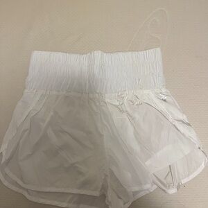 FP Movement by Free People White Athletic Shorts